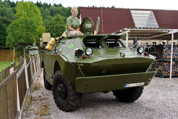 Za okamžik vyrážíme ... BRDM Zelená vlna