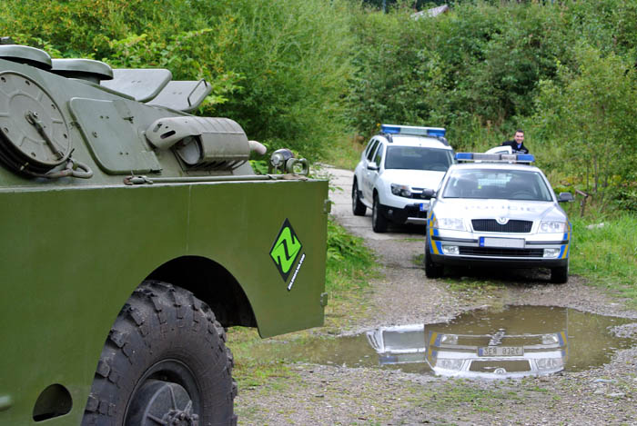 BRDM Zelená vlna Policie