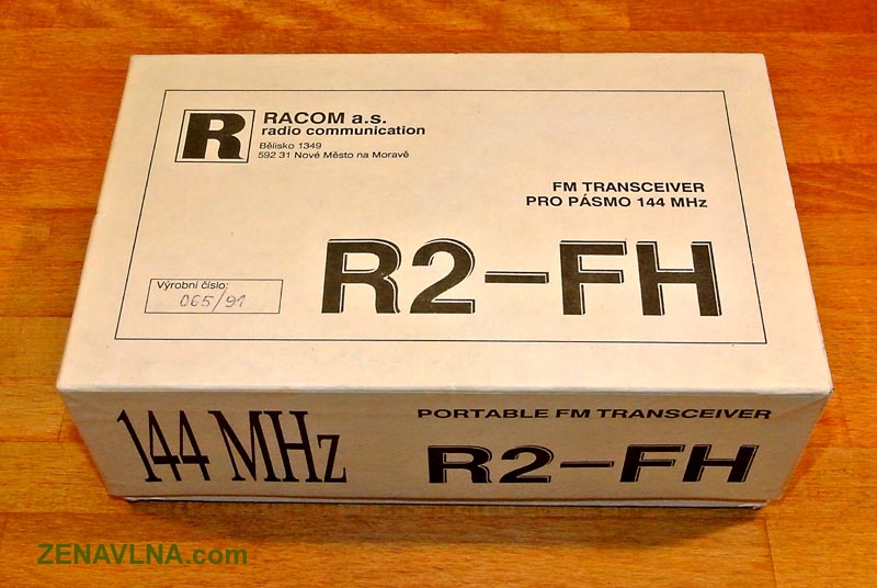 R2-FH "Briketa" FM transceiver