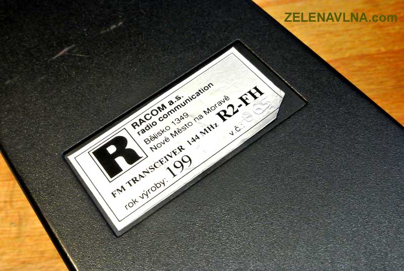 R2-FH "Briketa" FM transceiver